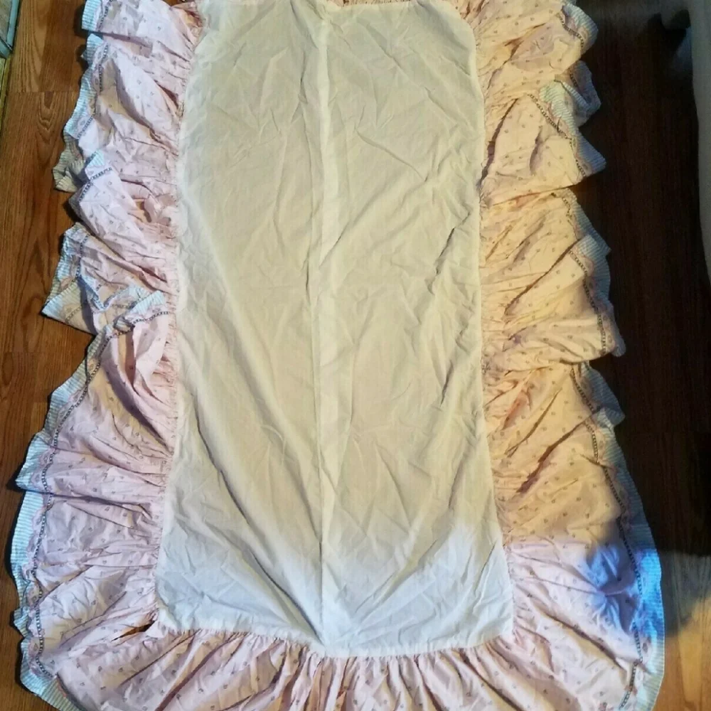 VINTAGE Daisy Kingdom Noah's Ark Crib Bedset HANDMADE